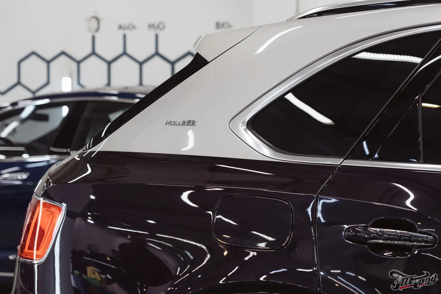 Кузовной ремонт и окрас с подбором цвета для Bentley Bentayga